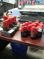 Used Milwaukee Batteries